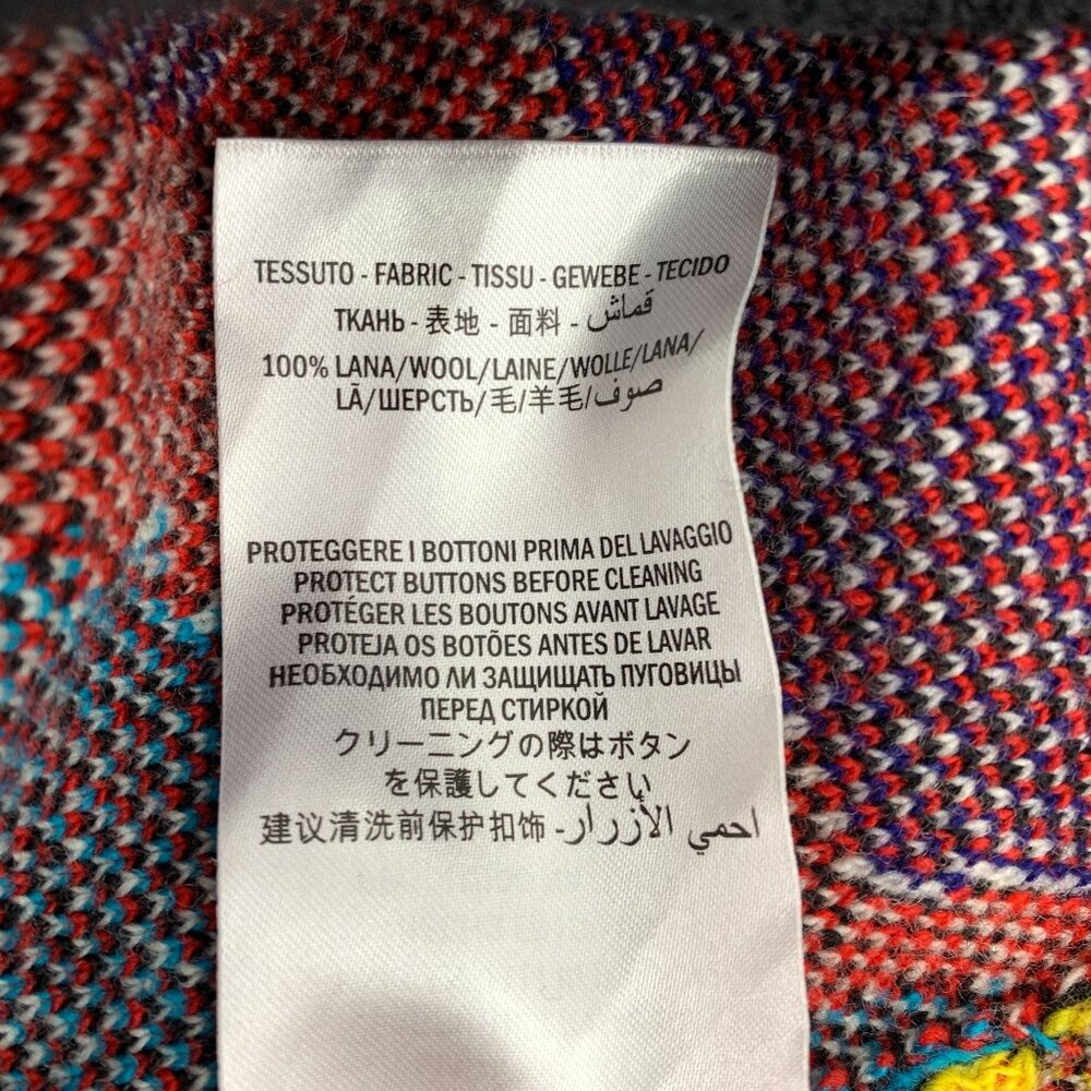 Gucci Multicolor Tiger Pattern Wool Cardigan Made… - image 6